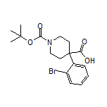 1-Boc-4-(2-bromophenyl)piperidine-4-carboxylic Acid