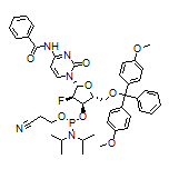 N4-Benzoyl-5’-O-(4, 4’-dimethoxytrityl)-2’-fluoro-2’-deoxycytidine-3’-(2-cyanoethyl-N,N-diisopropyl)phosphoramidite