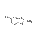 2-Amino-6-bromo-7-methylbenzothiazole