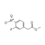 Methyl 2-(3-Fluoro-4-nitrophenyl)acetate