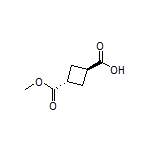 trans-3-(Methoxycarbonyl)cyclobutanecarboxylic Acid