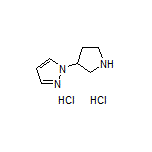 1-(3-Pyrrolidinyl)pyrazole Dihydrochloride