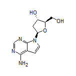 (2R,3S,5R)-5-(4-Amino-7H-pyrrolo[2,3-d]pyrimidin-7-yl)-2-(hydroxymethyl)tetrahydrofuran-3-ol