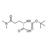 (S)-2-(Boc-amino)-5-(dimethylamino)-5-oxopentanoic Acid