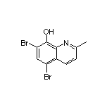 5,7-Dibromo-2-methylquinolin-8-ol