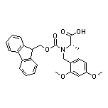 (S)-2-[Fmoc(2,4-dimethoxybenzyl)amino]propanoic Acid