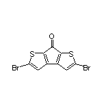 2,5-Dibromo-7H-cyclopenta[1,2-b:4,3-b’]dithiophen-7-one