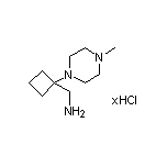 4-[1-(Aminomethyl)cyclobutyl]-1-methylpiperazine Hydrochloride