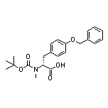 (R)-2-[Boc(methyl)amino]-3-[4-(benzyloxy)phenyl]propanoic Acid