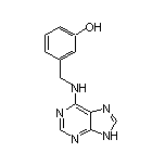 3-[[(9H-Purin-6-yl)amino]methyl]phenol