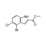 Methyl 4-Bromo-5-chloro-1H-indole-2-carboxylate