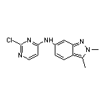 N-(2-Chloro-4-pyrimidinyl)-2,3-dimethyl-2H-indazol-6-amine