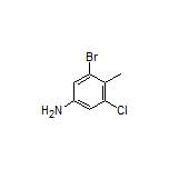 3-Bromo-5-chloro-4-methylaniline