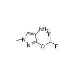 4-Amino-3-(difluoromethoxy)-1-methylpyrazole