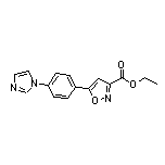 Ethyl 5-[4-(1-Imidazolyl)phenyl]isoxazole-3-carboxylate