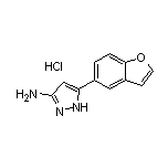 3-Amino-5-(5-benzofuryl)pyrazole Hydrochloride