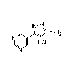 3-Amino-5-(5-pyrimidinyl)pyrazole Hydrochloride