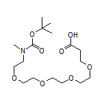 2,2,5-Trimethyl-4-oxo-3,8,11,14,17-pentaoxa-5-azaicosan-20-oic Acid