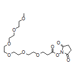 2,5-Dioxopyrrolidin-1-yl 2,5,8,11,14,17-Hexaoxaicosan-20-oate