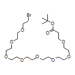 tert-Butyl 1-Bromo-3,6,9,12,15,18,21,24-octaoxaheptacosan-27-oate