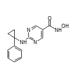 N-Hydroxy-2-[(1-phenylcyclopropyl)amino]pyrimidine-5-carboxamide