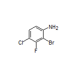 2-Bromo-4-chloro-3-fluoroaniline