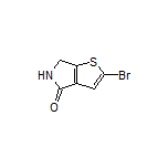 2-Bromo-5,6-dihydro-4H-thieno[2,3-c]pyrrol-4-one
