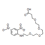 1-[(2,4-Dinitrophenyl)amino]-3,6,9,12-tetraoxapentadecan-15-oic Acid