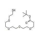 tert-Butyl 1-Mercapto-3,6,9,12-tetraoxapentadecan-15-oate