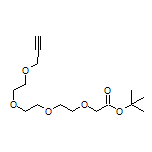 tert-Butyl 3,6,9,12-Tetraoxapentadec-14-yn-1-oate