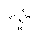 (S)-2-Amino-4-pentynoic Acid Hydrochloride