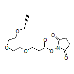 2,5-Dioxo-1-pyrrolidinyl 3-[2-[2-(Prop-2-yn-1-yloxy)ethoxy]ethoxy]propanoate