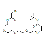 tert-Butyl 1-Bromo-2-oxo-6,9,12,15-tetraoxa-3-azaoctadecan-18-oate