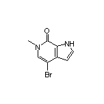 4-Bromo-6-methyl-1H-pyrrolo[2,3-c]pyridin-7(6H)-one