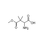 2-Amino-4-methoxy-3,3-dimethyl-4-oxobutanoic Acid