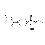 Ethyl 1-Boc-4-(hydroxymethyl)piperidine-4-carboxylate