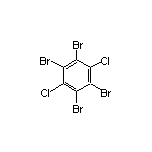 1,2,4,5-Tetrabromo-3,6-dichlorobenzene