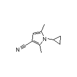 1-Cyclopropyl-2,5-dimethylpyrrole-3-carbonitrile