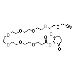 Propargyl-PEG8-NHS Ester