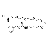 Cbz-NH-PEG6-acid