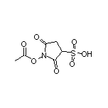 1-Acetoxy-2,5-dioxopyrrolidine-3-sulfonic Acid