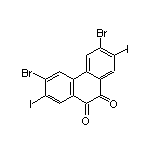 3,6-Dibromo-2,7-diiodophenanthrene-9,10-dione