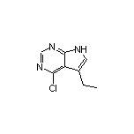 4-Chloro-5-ethyl-7H-pyrrolo[2,3-d]pyrimidine