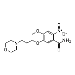 4-Methoxy-5-(3-morpholinopropoxy)-2-nitrobenzamide