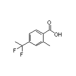 4-(1,1-Difluoroethyl)-2-methylbenzoic Acid