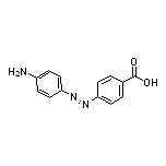 4-[(4-Aminophenyl)diazenyl]benzoic Acid