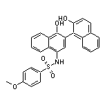 N-(1’,2-Dihydroxy-[1,2’-binaphthalen]-4’-yl)-4-methoxybenzenesulfonamide