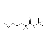 tert-Butyl 1-(3-Methoxypropyl)cyclopropanecarboxylate