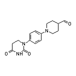 1-[4-(2,4-Dioxotetrahydropyrimidin-1(2H)-yl)phenyl]piperidine-4-carbaldehyde