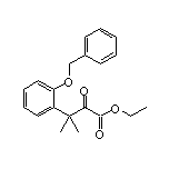 Ethyl 3-[2-(Benzyloxy)phenyl]-3-methyl-2-oxobutanoate